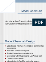 Model ChemLab Simulation
