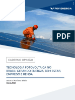 Coluna Opiniao-Tecnologia Fotovoltaica