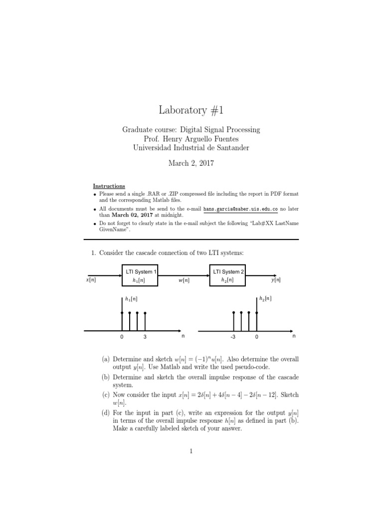 Lab 1 | PDF | Algorithms | Systems Science