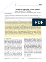 2012 Phenolic Compound Profiles and Antioxidant Capacity of Persea