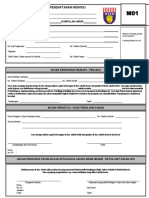Borang Pendaftaran Individu m01 Terkini 2017 (Catur (1)