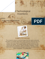 3 Technological Inventions: Student