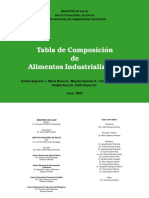 Tabla de Composicion ALIMENTOS 2 PDF