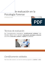 Técnicas de La Psicología Forense