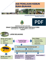 Registrasi Penilaian Kebun Buah