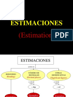 ESTIMACIONES