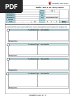 Planteamiento y Desarrollo: INFORME NRO: - SESIÓN 7: Regla de Tres Simple y Compuesta