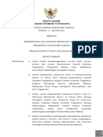 Peraturan Daerah Kabupaten Sleman Nomor 11 Tahun 2016 Tentang Pembentukan Dan Susunan Perangkat Daerah Pemerintah Kabupaten Sleman