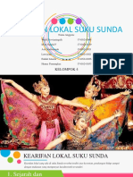 Kearifan Lokal Suku Sunda Kelompok 4