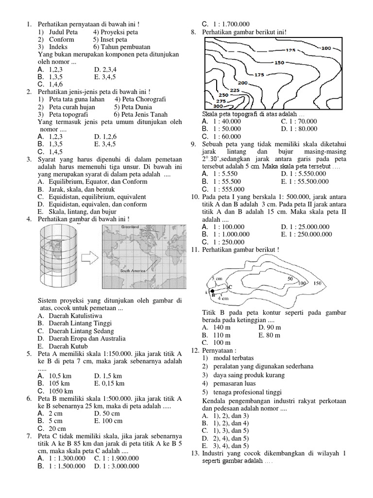Get Contoh Soal Uas Geografi Kelas Xii 18 Gallery