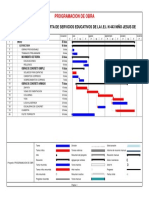 Programacion de Obra