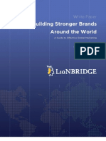 Building Stronger Brands Around the World