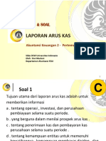 SOAL AK2 Pertemuan 8 Laporan Arus Kas