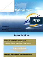 Material Management: Presented By: Syed Muhammad Kashif Zaidi Prepared By: M Adnan Rafiq