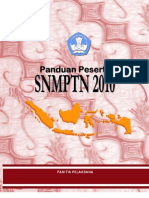 Buku Panduan Peserta SNMPTN 2010