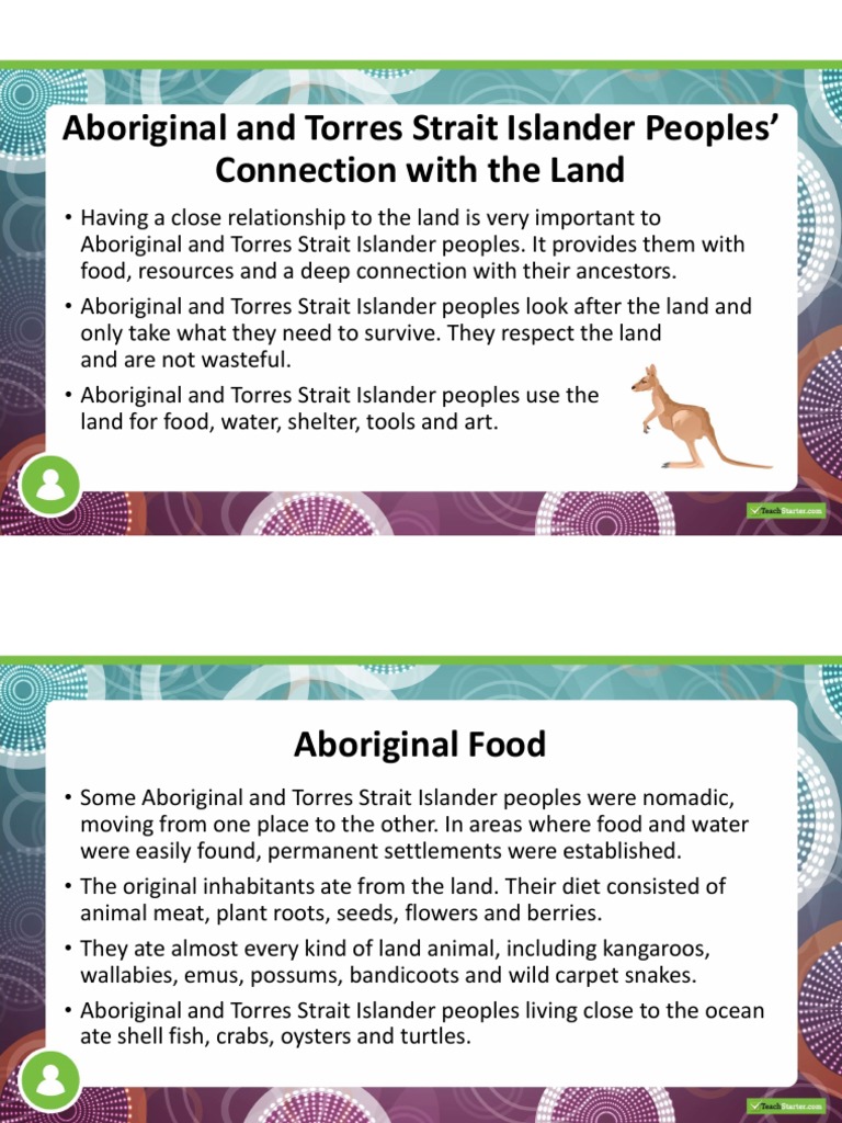 Aboriginal Peoples' Land Connection and Food | PDF | Indigenous ...
