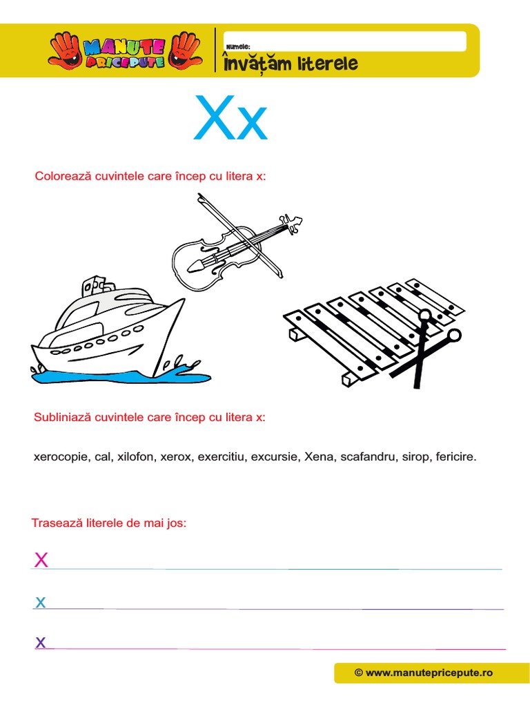 X 004 Litere Mici De Tipar Pdf