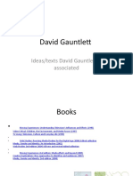 Ideas/texts David Gauntlett Is Associated