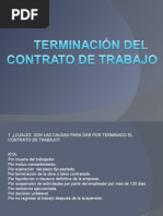 Download TERMINACIN DEL CONTRATO DE TRABAJO by nomina SN3792779 doc pdf