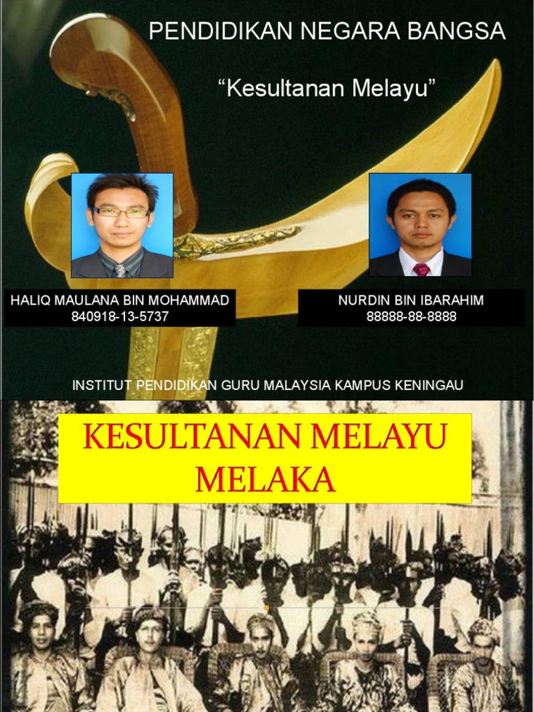 folio kesultanan melayu melaka