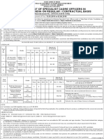 SBI SO Recruitment 2018 For Specialist Cadre Officer