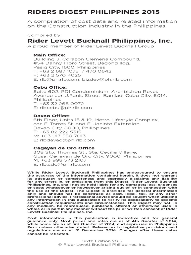 Riders Digest 2015 | PDF | Wall | Metro Manila