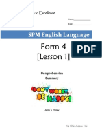 Form 4 Lesson 1