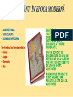 Învățământ În Epoca Modernă PDF