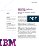 IBM SPSS Statistics 21 Nouveautes