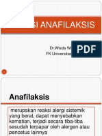 Reaksi Anafilaksis: DR - Wisda Widiastuti, SPPD FK Universitas Baiturrahmah