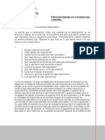 Entrevista Basada en Competencias-Laboral