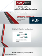 IP SLA With Tracking Configuration: Cisco Ccna