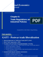 International Economics: Trade Regulations and Industrial Policies