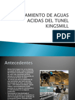 Minera Perú Copper S.A. tratará aguas del Túnel Kingsmill