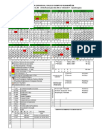 Calendário Escolar 2018 - EJA