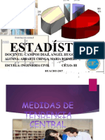 Medidas de Centralizacion