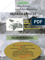 Sejarah Kristal