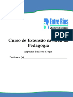 Curso de Extensão sobre Aspectos Lúdicos e Jogos na Pedagogia