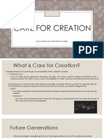 care for creation