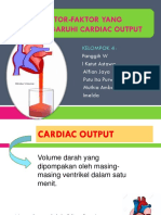 Faktor Faktor Yang Mempengaruhi Cardiac Output