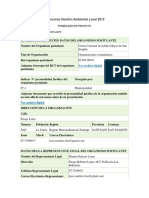 I Concurso Gestión Ambiental Local 2013 Proyecto Reciclae