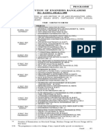 The Institution of Engineers, Bangladesh: Programme