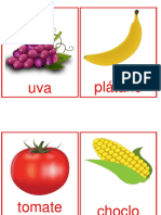 Pictogramas Frutas y Verduras