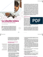 La Relación Tutora y La Mejora Del Aprendizaje PDF