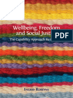 Wellbeing Freedom Social Justice (Robeyns 2017)