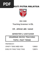 Grammar Micro Teaching