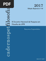 A Natureza e o Alcance Do Debate Critico