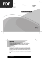 Manual Lavadoras Easy