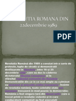 Revolutia Romana Din 22decembrie 1989