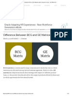 Difference Between BCG and GE Matrices (With Comparison Chart) - Key Differences